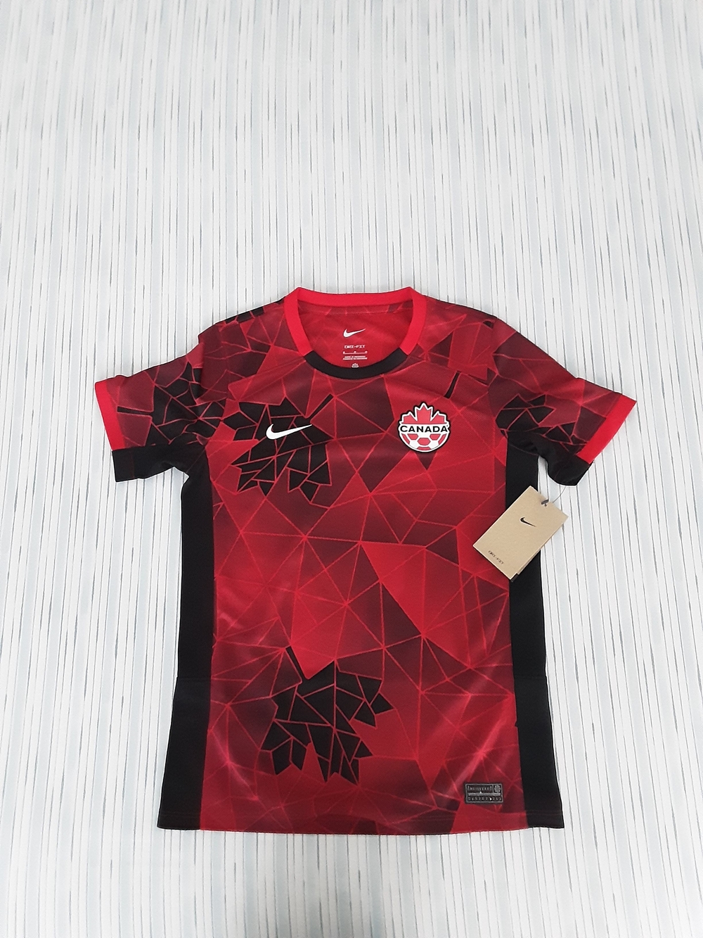 NWT Nike Team Canada Soccer Jersey.